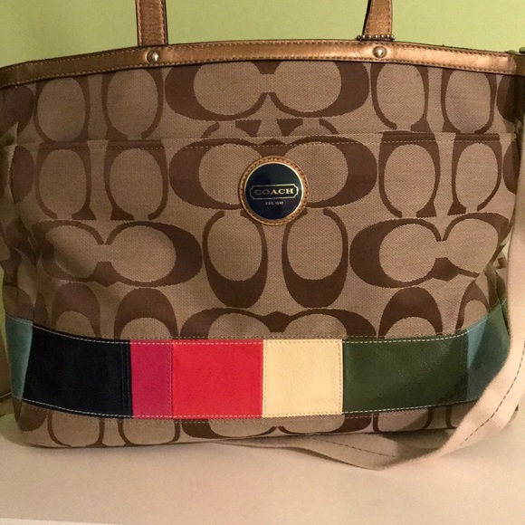 COACH large tote - Picture 3 of 3